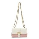 Miraggio Estelle Crossbody/Shoulder Bag with Convertible Sling (Pink)