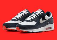 Nike Air Max 90 Obsidian Blue/White Shoes Mens US11.5-12 Sneakers Brand New