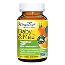 MegaFood Baby & Me 2 Prenatal Vitamin and Minerals - Vitamins for Women - with Folate (Folic Acid Natural Form), Choline, Iron, Iodine, and Vitamin C, Vitamin D and more - 60 Tabs (30 Servings)