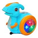 FunBlast Walking/Moving Dinosaur Toy with Flashing Lights and Realistic Dinosaur Sounds Children's Kids Toy - Dino Toys for Kids, Musical Toys for 3+ Years Kids, Boys