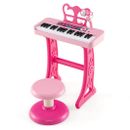 Kids Piano Keyboard 37-Key Kids Toy Keyboard Piano with Microphone for 3+ Kids-