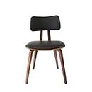 KOGJOGH Sofás Sofás Wood Dining Chairs Kitchen Bedroom Backrest Chair Home Furniture Restaurant Chair