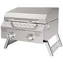 Megamaster 820-0033M Propane Gas Grill, Stainless Steel