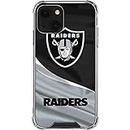 Skinit Clear Phone Case Compatible with iPhone 13 - Officially Licensed NFL Las Vegas Raiders Design
