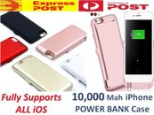 10,000mAh Portable External Power Bank Battery Charger Case iPhone 6s Plus 6 7 8