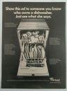 1971 Whirlpool Corporation electrodomésticos lavavajillas anuncio de revista