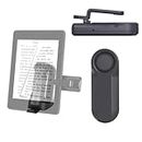 Doumsic Remote Control Page Turner for Kindle Paperwhite Oasis Reading, Kindle Clicker with Stand, E-Reader Controller for Smartphones, iPads, Android Tablets and More Touchscreens