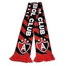 Atlas FC Scarf | Soccer Fan Scarf | Premium Acrylic Knit, Red, Large