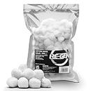 500pc Pack, RE-GEN 100% Natural Cotton Wool Balls Healthcare Dressing Cleaning Cotton Wool Pads Small | Ideal for First Aid, Health & Beauty, Personal Care, Cosmetics