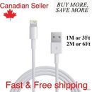 3ft 6ft USB Sync Data Charger Charging Cable iPhone Xs 11 12 13 14 Pro Max Plus