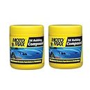 Motomax 2K Rubbing Compound 100g | Removes Minor Scratches, Swirl Marks, Paint defect and Oxidization from metal surfaces on Cars, Bike, Motorbikes | Removes dirt, grime, stains to make surface glossy