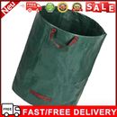 Foldable Garden Waste Bag Reusable Leaf Grass Container for Lawn Yard Pool(500L)