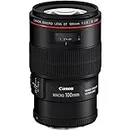 Canon EF 100mm F/2.8 Prime Lens for Canon DSLR Camera (Black)