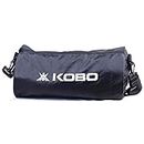 Kobo Black Sports Duffle Gym Bag