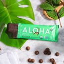 Aloha - Plant-Based Protein Bars Box Chocolate Mint, Health Snacks(Pack of 12)