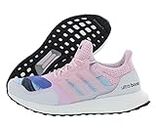 adidas Running Ultraboost DNA S&L Running Shoes for Women, Pink/Pink/Hazy Blue, 7