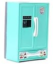 Ratna's Plastic Toy Refrigerator Role Play Household Kitchen Appliance Miniature Toy for Kids, Green