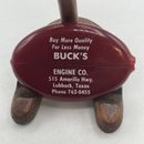Portamonedas de bolsillo de silicona Buck's Engine Co. Texas Quikoin ESCASO
