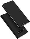 ELICA PU Leather Wallet Case Kickstand | TPU Inside | Magnetic Closure | Full Body Protection Flip Cover for Samsung Galaxy S10e / Samsung Galaxy S10 e - Black