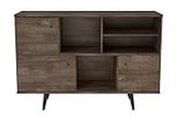 Midtown Concept 3 Cabinet Buffet, Distressed Brown