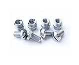 1911 Grip Screws Bushings, M1911 Clones 1911A1 Fits These and Other Standard 1911 .45 .38 Industries Stainless Steel Grip Nut Screws & Bushings,Pack of 4 Sets