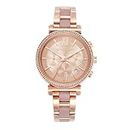 Michael Kors Women's MK6560 Chronograph Quartz Rose Gold Watch