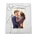 THINGS REMEMBERED Engraved Intertwined Heart 5" x 7" Picture Frame (Free Customization)