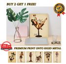 Poster METALLO Sailor Jerry tatuaggio vintage premium stampa arte targa regalo
