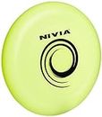 Nivia Frisbee for Outdoor Sports Games/Throwing Discs for Kids, Adults, and Dogs, Unbreakable Soft Flexible Plastic (Yellow) Large
