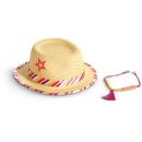 🔥SALE🔥 AMERICAN GIRL 18" ACCESSORIES Summer Fashion Hat Necklace for Doll NEW