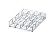 Like-it LM-T10 Small Storage Organizer, A6, 20 Divids, Combination System Tray, Clear, Approx. Width 4.5 x Depth 6.1 x Height 1.2 inches (11.5 x 15.4 x 3 cm)