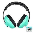 Baby Noise Cancelling Headphones, Ear Protection Earmuffs Noise Reduction for 0-3 Years Kids/Toddlers/Infant, for Babies Sleeping, Airplane, Concerts, Movie, Theater, Firework (Mint Green)