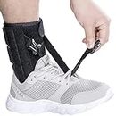 Foot Drop Brace for Walking with Shoes, Foot Up AFO Brace Help Raise Shoes, Drop Foot Splint for Ankle Joint, Improved Walking Gait, Relieve Pain, for Left and Right Foot Suitable Fits Women and Men