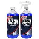 Spear and Jackson - Freezer Defroster 2 x 500ml - Ready to Use - Clears Ice Build Up Restores Freezer Efficiency