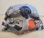 Football Child Face Mask Handmade, Reversible 2 in 1, filter opening, 1/8 in ela