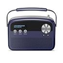 Saregama Carvaan Lite Hindi - Portable Music Player with 3000 Pre-Loaded Evergreen Songs, FM/BT/AUX (Royal Blue)