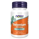 NOW FOODS Selenium 100 mcg - 100 Tablets