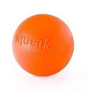 Planet Dog Orbee-Tuff Squeak - Quietsch-Ball für Hunde - Spielzeug zum Apportieren - Orange