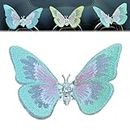 Embroidery Fragrance Butterflies Decoration, Hand Delicate Car Air Outlet Decor, Exquisite Alloy and Spun Thread Craftsmanship, Scented Automotive Interior Accessories for Car and Home (Green)