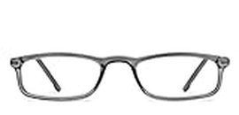 Lenskart READERS | Grey Rectangular Full Rim Reading Eyeglasses | For Men & Women | For 2.5 Power | LR E13701