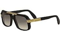 Cazal 663 Sunglasses 011 Black Matte Gold 56MM