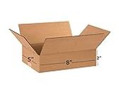 Box Brother 3 Ply Brown Corrugated Box Packing box Size: 8x5x2 Length 8 inch Width 5 inch Height 2 inch 3Ply Corrugated packing box (Pack of 20)