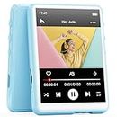 64GB MP3 Player with Bluetooth 5.3 - MECHEN 2.4" Full Touch Screen，Portable Digital HiFi Lossless Sound Music MP3 MP4 Player with Speaker，FM Radio，Line-in Recording，Earphones Included.