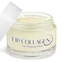 Tobcharm Lip Sleeping Mask(20g), Lip Collagen, Lip Mask Overnight, Lip Plumper Advanced with Hyaluronic Acid, Lip Balm With Peptide Complex For Lip Wrinkles Repair Overnight Lip Masks