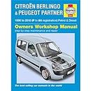 Citroen Berlingo and Peugeot Partner Petrol and Diesel Service and Repair Manual: 1996 to 2005