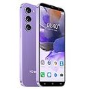 PrzSay Cheap Smartphone, 5.0" IPS Display, 1GB RAM+16GB ROM (Expandable to 128GB), Android 9.0, Dual SIM Dual Cameras, Support: WiFi, Bluetooth, GPS 3G Mobile Phone (Purple)