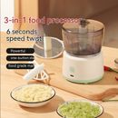 Mini Meat Grinder Household Electric Small Mixer Mincing Machine Automatic Multi