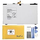 NuFix Battery Replacement for Samsung Tab S2 9.7 EB-BT810ABE EB-BT810ABA 5870mAh with Repair Tools SM-T810 SM-T813 SM-T815 SM-T817