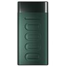 Ambrane 10000mAh Slim Power Bank, 20W Fast Charging, Dual Output, Type C PD (Input & Output), Quick Charge, Li-Polymer, Multi-Layer Protection for iPhone, Anrdoid & Other Devices (Stylo 10K, Green)