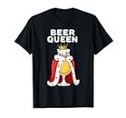 Reina de la cerveza | Camisa para mujer amante de la cerveza | Linda cerveza para beber Camiseta